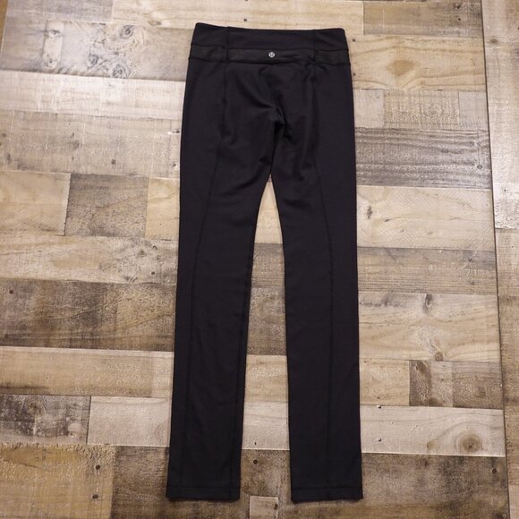 Lululemon Wunder Under Leggings Women’s Size 6 Black Full Length Yoga 33" - Picture 10 of 13